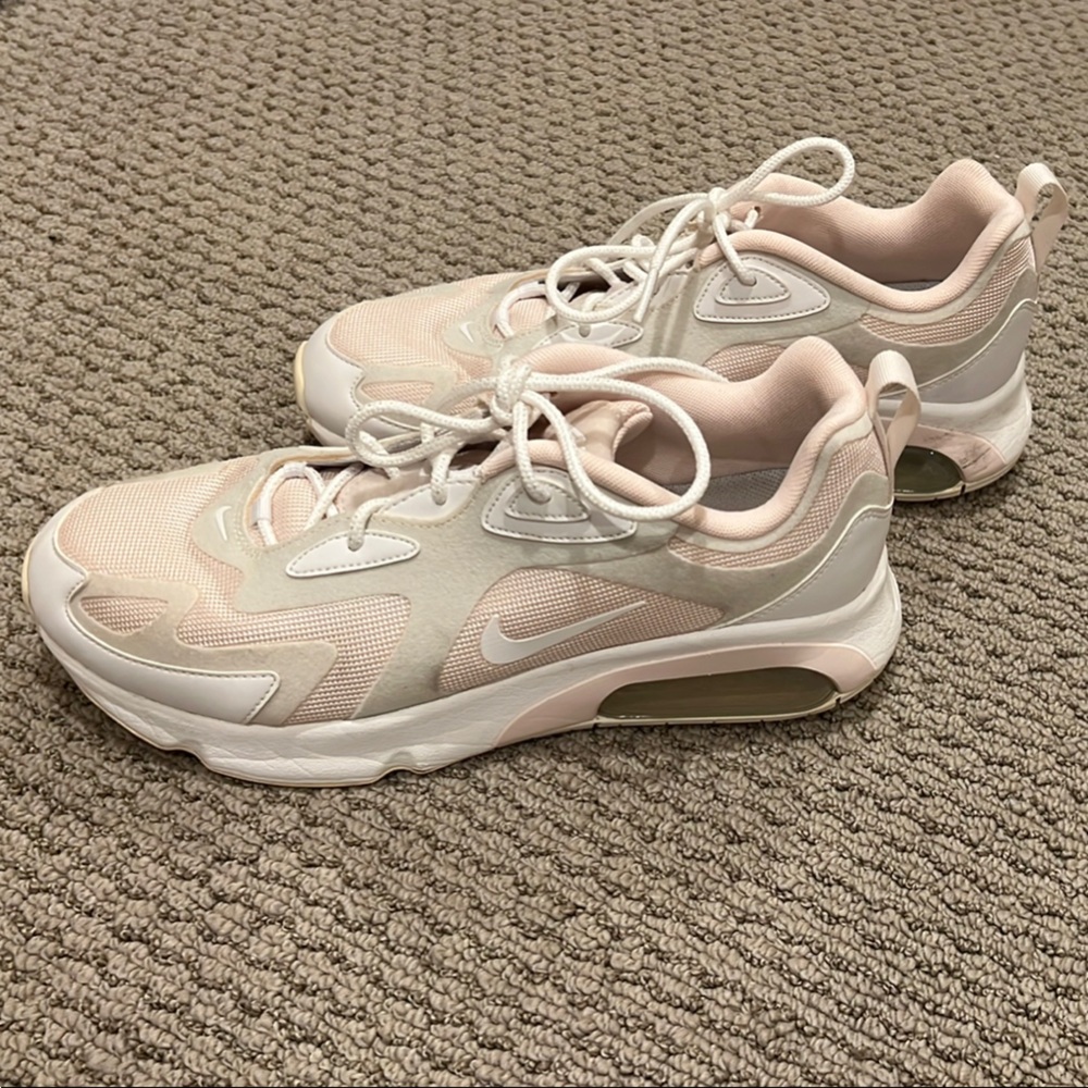 Nike Women's Blush and White Sneakers
